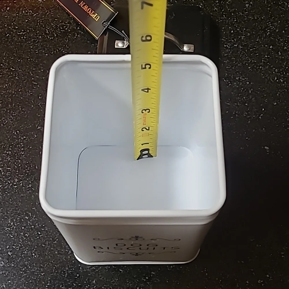Dog Biscuits Metal Canister